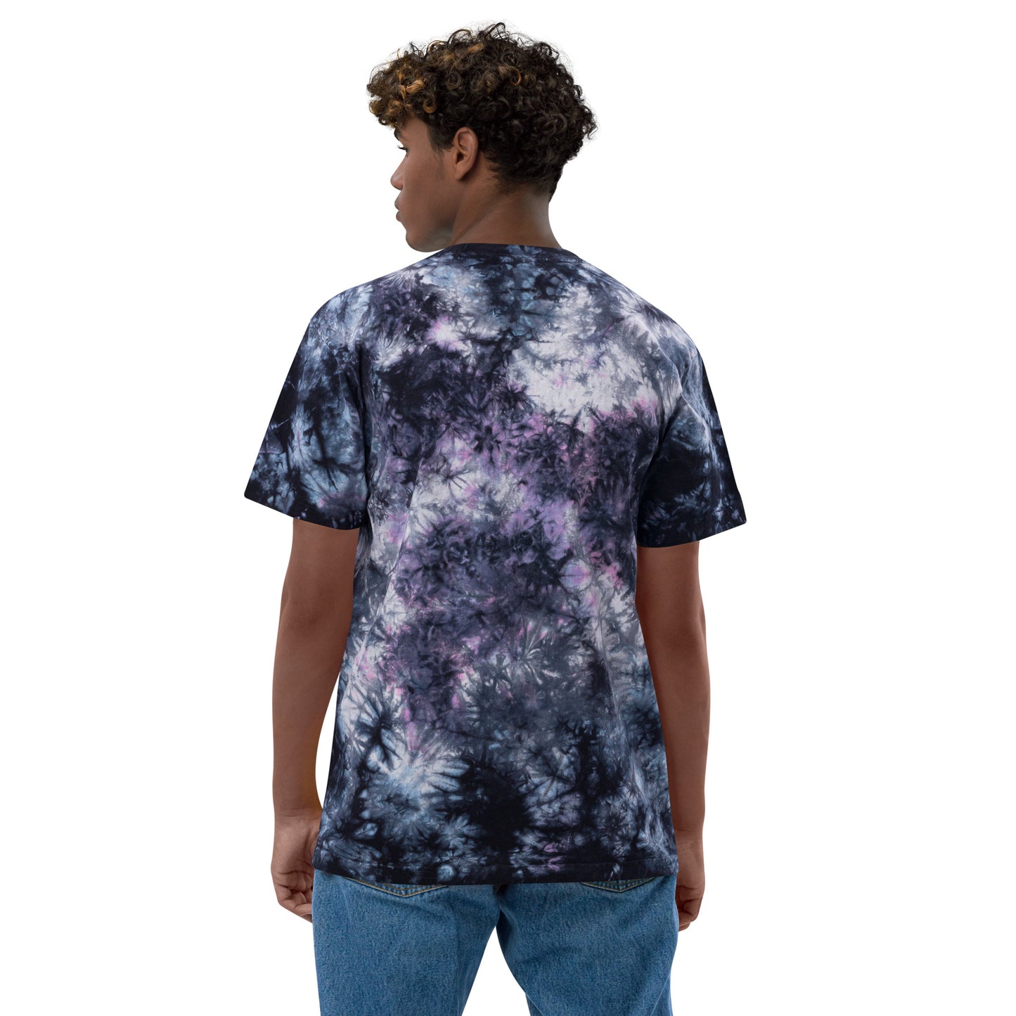 RDW Embroidered Tie Die T-shirt